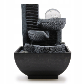 Záhradná fontána - Čítanie vodnej fontány 18 cm relaxácie