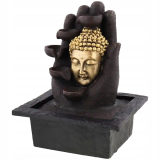 Dekoratívna záhradná fontána Buddha LED 24H