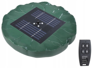 Solárna fontána + LED svetlo + diaľkové ovládanie