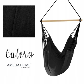 Závesné hojdacie kreslo - Brazílska stolička Calero Black Inwards.