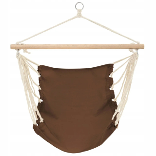 Záhradná hojdacia sieť hamak - Beyze Bronz Hamchair bronz (100 x 80 cm)
