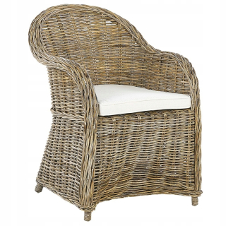 Záhradná stolička - Rattan Garden Armchair Natural Susua Lumarko!