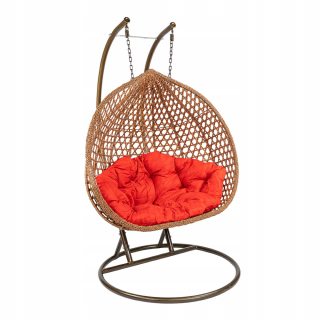 Závesné hojdacie kreslo - Závesné kreslo Double Cocoon XXXXL Dve farby!
