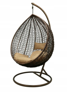 Závesné hojdacie kreslo - Závesné stoličky Cocoon Basket Cyprs77 Pro Brown XXL
