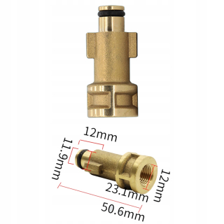 Zavlažovací systém - G1/4 adaptér Záhradné nástroje tlakovej podložky