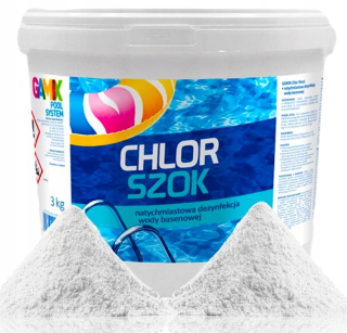Bazénová chémia - Chémia bazénu gamix pre šok chlóru 3 kg