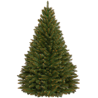 Hustý umelý vianočný stromček 220 cm kaukazský smrek