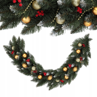Vianočný stromček Garland 110 cm hustý reťazec