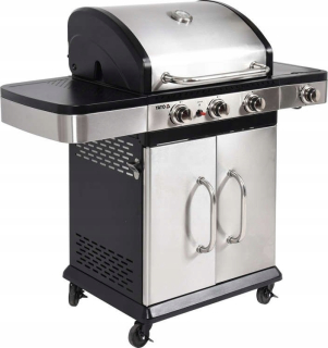 Plynový gril - Zadné vidlice sa držia na oheň grilu 120 cm 10 ks!