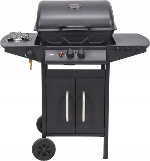 Plynový gril - Záhradný plynový gril 2 bočné horáky bočné horák 8 kW
