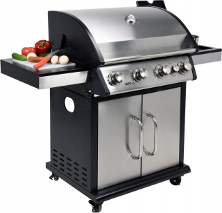 Plynový gril - Všeobecný GAPE BRIP 4+1 Silná oceľ 16 kW