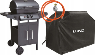 Plynový gril - Plynový gril 5,5 kW piezo set
