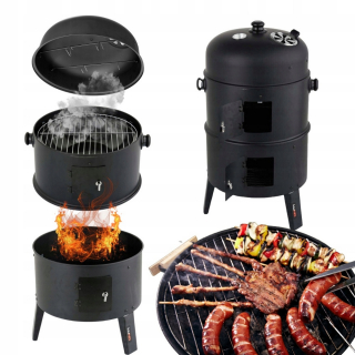 Udiareň - Záhradný gril z 3in1 BBQ House Smokehouse