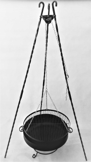 Záhradné ohnisko - Meyerhoff 8L Iron Cauldron 8l + Spoon zadarmo