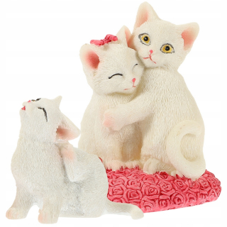 Dekorácia do záhrady - Cat's Garden Figurín Car Auto pre Cat Chic 2 PCS
