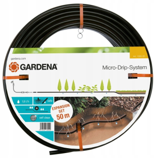Systém kvapkovej závlahy - Gardena Micro-Drip podzemné odkvapové vedenie 13,7 mm 50 m 1395 -20
