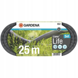 Bazénová hadica k čerpadlu - Gardena Textile Hose Lina Life 25m Zest. 18455