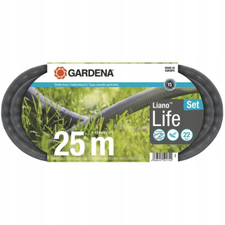 Bazénová hadica k čerpadlu - Gardena Liano Life textilná hadica 25m set 18455