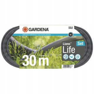 Bazénová hadica k čerpadlu - Gardena Liano Life textilná hadica 30m set 18457