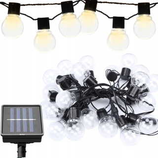 Solárna zapichovacia záhradná lampa - Záhradné svietidlá Garland Solar Lamp 20 LED