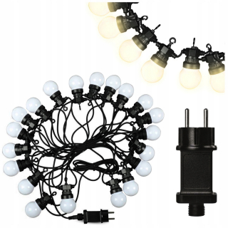 Záhradné girlandy - GirlAnda Light Light LED LED 20x žiarovky 10 m