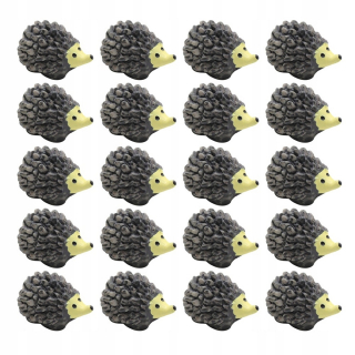 Sklenená socha hedgehog ornament soš 20 ks