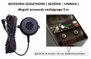 Repelent, plašič pre zvieratá - Reproduktor (Unimax)