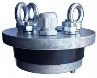 Hlavica, poklop na studňu - Well Head 110/40 mm kov do 412