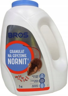 Granuly hlodavcov jedovatej myši NORANIT BROS 1 kg