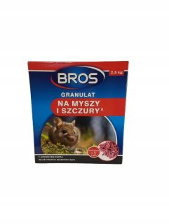 Myša a potkany 2,5 kg bros