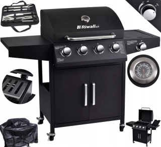 Plynový gril - Elektrický Smokehouse Pietrzyk Model 125/90E