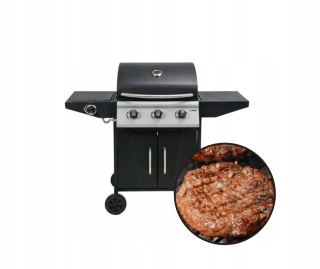 Plynový gril - Záhradný plynový gril 4 horáky 12,8 kW - Lund