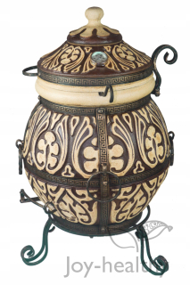 Záhradné ohnisko - Gril tandoor Tandor Tandor Tandyr Attica Brown
