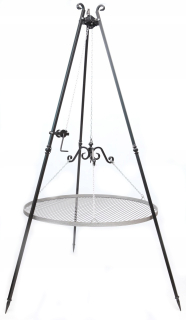 Záhradné ohnisko - Veľmi veľký srdcový rytmus 45 cm pre Smokehouse