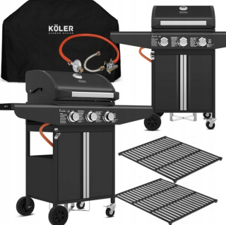 Plynový gril - Landmann Carbon Grill 79,5 x 42 cm 11515