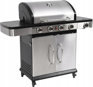 Plynový gril - Plynový gril yato 4+1 nehrdzavejúca oceľ 14,2 kW