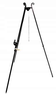 Záhradné ohnisko - Tri -Kin Grill s 80 cm nerezový rošt