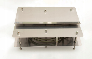 Záhradná udiareň - 2KW elektrický ohrievač s nehrdzavejúcou deflektorom