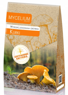 Huby na pestovanie - Mindy Chanterelles 120 ml certifikované mycélium