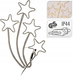 Bethlehem Star 216 LED žiariaca 45x72 cm
