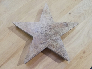 Decorácie hviezdy dekorácia 25 cm