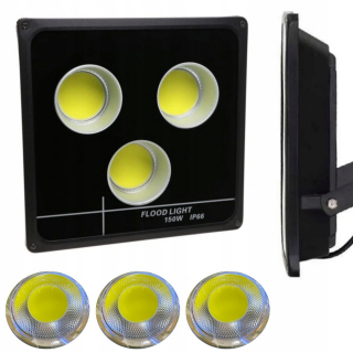 Záhradné halogény - Halogén LED COB Slim Payblook 150W