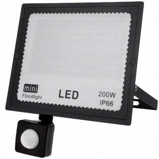 Záhradné halogény - Halogénové LED 200 W snímač pohybu
