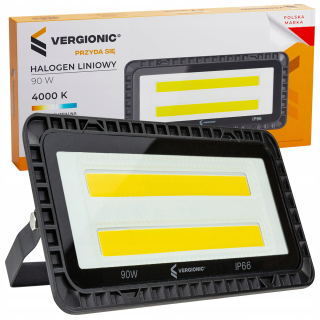 Záhradné halogény - LED halogénová budova svetlomety 90 W prevádzková lineárna lampa