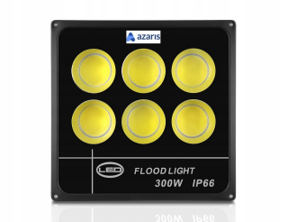 Záhradné halogény - Halogénová LED lampa 300 W LADIVE CERTIFIKÁT COB