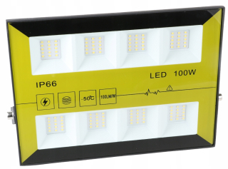 Záhradné halogény - Halogénová tenká lampa LED LED COB 100W svetlomet 3014