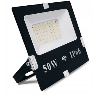 Záhradné halogény - Halogénové LED Fair LED 50W s vodotesným snímačom pohybu IP66 B.