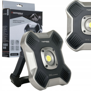 Záhradné halogény - Halogénová LED svetlá lampa batérie