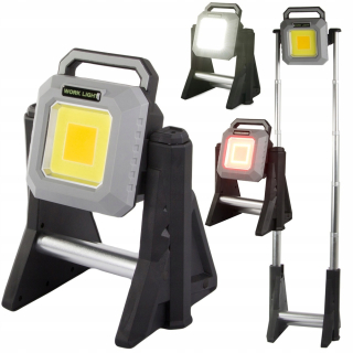 Záhradné halogény - Halogénová svetlomet LED COB USB LED batéria