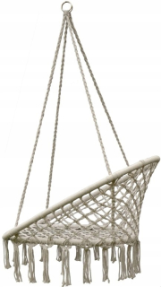 Závesné hojdacie kreslo - Hammock Openwork 80 x 60 Ecru Royokamp